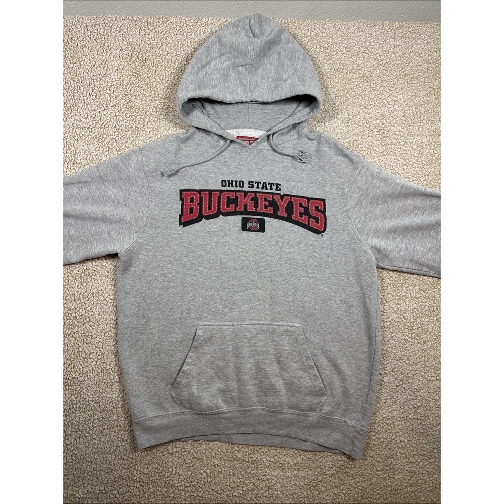 Authentic Apparel Ohio State Buckeyes O Hoodie Men's XL (Fits L) Sweatshirt